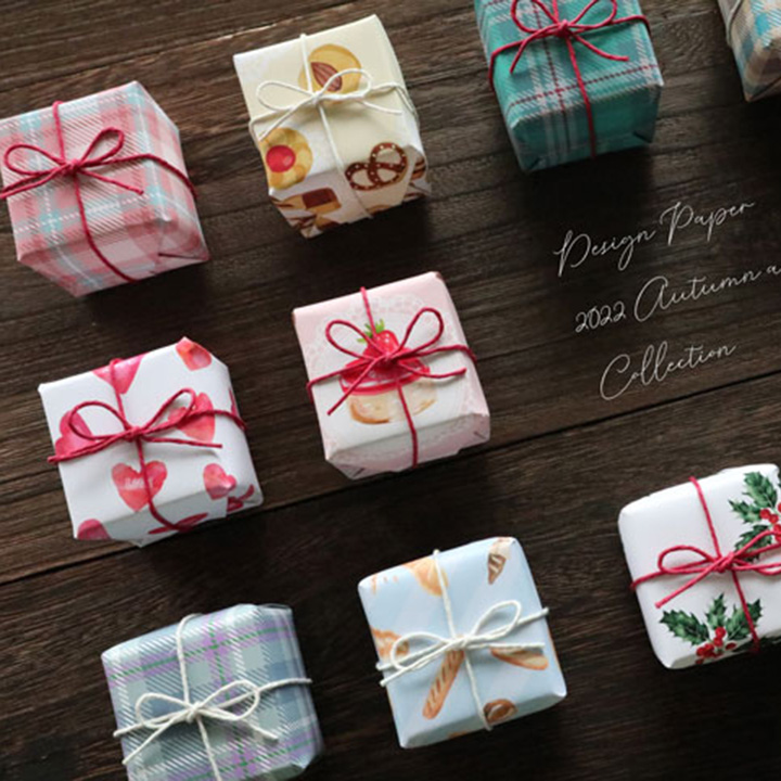 Gallery×Hello デザインペーパーと「テプラ」で作るクリスマス